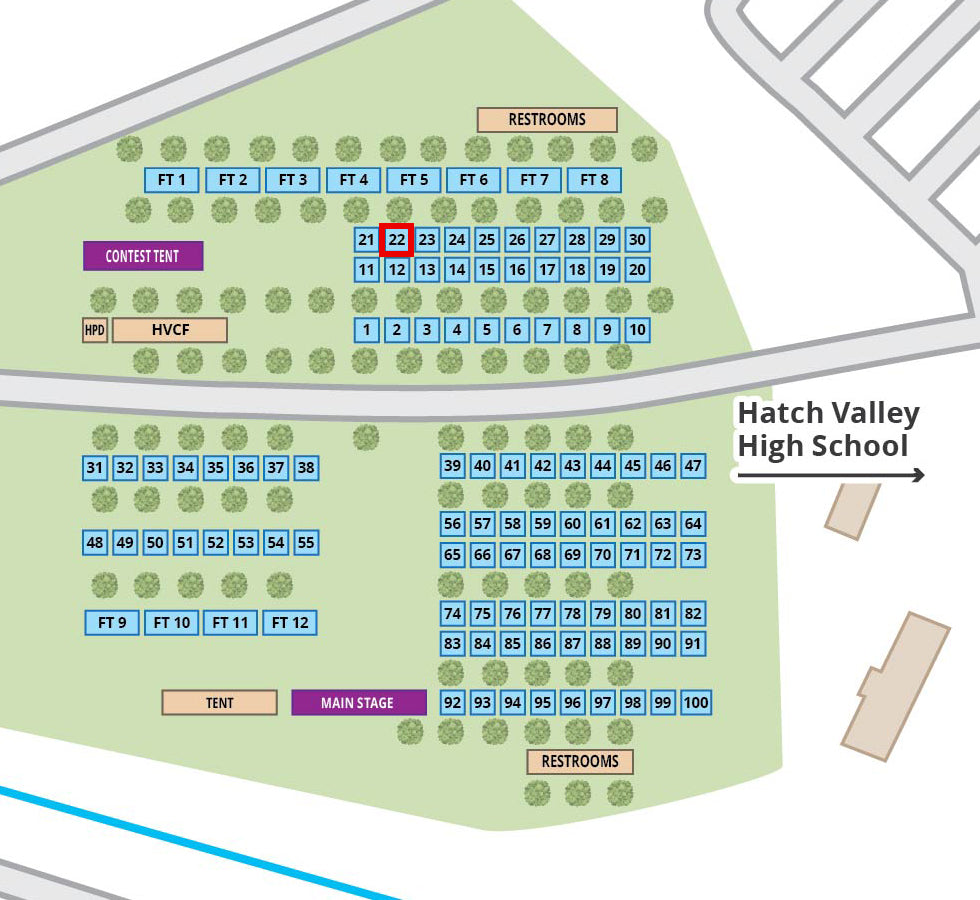 Hatch Chile Festival Booth #22