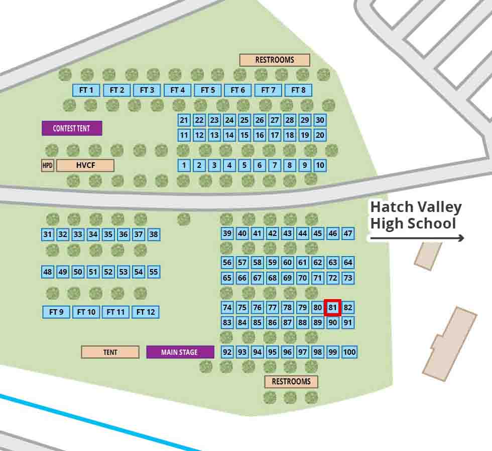 Hatch Chile Festival Booth #81