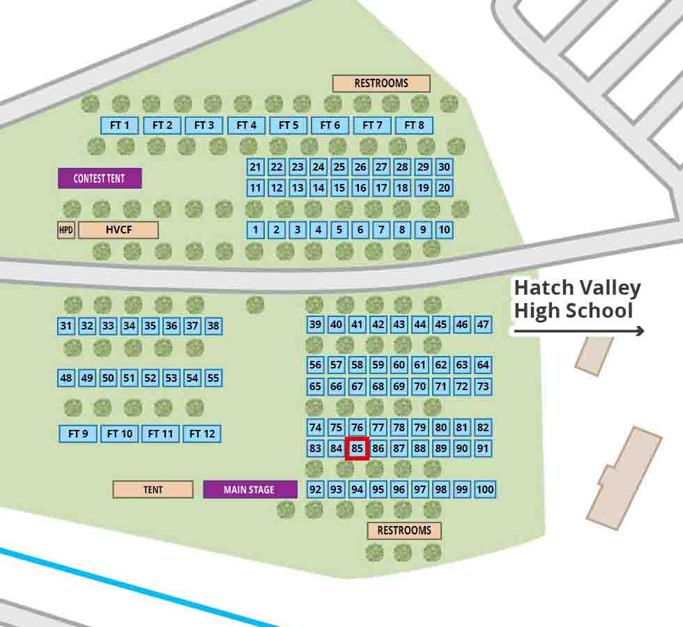 Hatch Chile Festival Booth #85