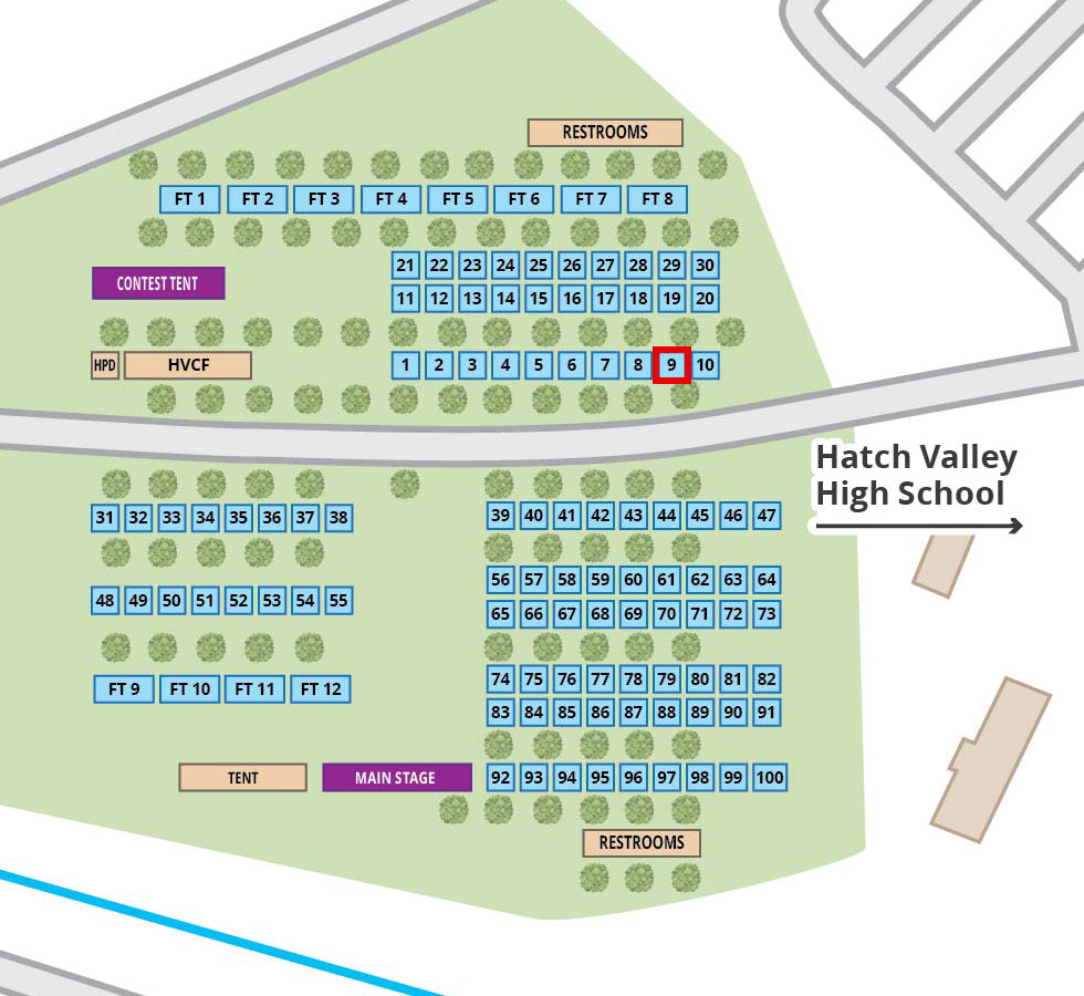 Hatch Chile Festival Booth #9