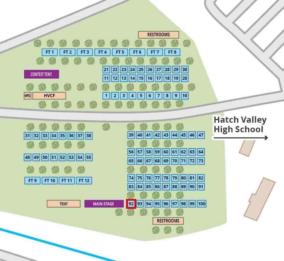 Hatch Chile Festival Booth #92