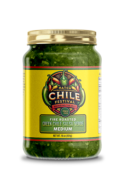Fire Roasted Green Chile Salsa Verde Medium